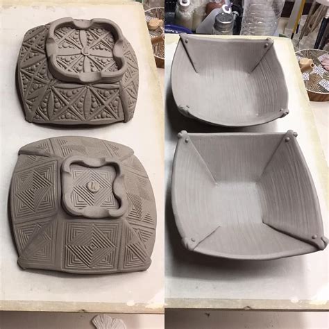 Printable Slab Pottery Templates